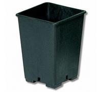 VASO QUADRATO IN PLASTICA 13X13X18 cm - 2.5L - LISCIO - 100pcs