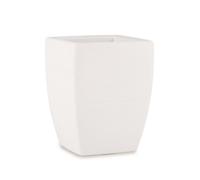 Vaso quadrato in resina Fiordaliso 55 cm.