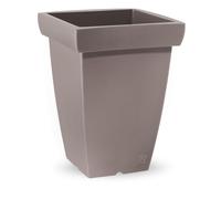Vaso quadrato in resina "Swing" h. 40 cm.