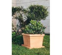 VASO Quadrato LISCIO 48x48xh38cm 50 Lt vasi in Resina giardino NO PLASTICA