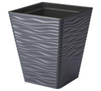 Vaso Quadrato Sahara Dunes 35cm Varii Modelli Decorativo