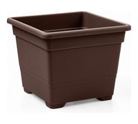 Vaso Quadro 27 cm Bronzo