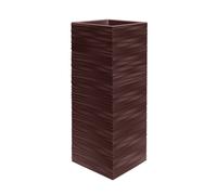Vaso quadro alto colonna resina DIVO ELEGANCE cm. 75