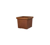 Vaso Quadro Liscio Plastecnic 40