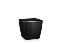 Vaso Quadro Premium 43 Lechuza Set Completo 43 cm 45 cm Argento Metal