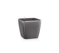 Vaso Quadro Premium 50 Lechuza Set Completo 50 cm Bianco Lucido