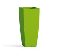 VASO RESINA ALTO MODERNO QUADRATO PLASTICA PIANTA GIARDINO VASI MADE IN ITALY