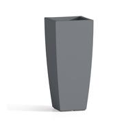 VASO RESINA ALTO MODERNO QUADRATO PLASTICA PIANTA GIARDINO VASI MADE IN ITALY