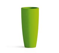 VASO RESINA H90 ALTO MODERNO TONDO MADE IN ITALY DESIGN GIARDINO VERDE