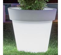 VASO RESINA CON led multicolor con cavo DIAMETRO 80 ALBERO GIARDINO BALCONE ...