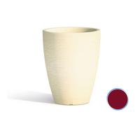 VASO VASI RESINA MODERNO TONDO MADE IN ITALY COLORE Ø30 CM H38 PIANTE FIORIERA