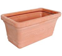 Vaso rettangolare 80x39xH34 cm in resina Prestige NPA