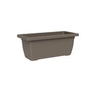 Vaso Rettangolare a Cassettone Outdoor Tera Tikal Sand 100x45 cm in Plastica