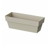 Vaso rettangolare da Balcone Plastiken Limited Ecru 12 x 30 cm
