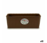 Vaso rettangolare da Balcone Stefanplast Beige Plastica 39 x 13,5 x 15,5 cm 3