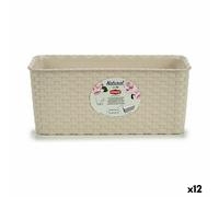 Vaso rettangolare da Balcone Stefanplast Cammello Plastica 13 x 11 x 29 cm [1