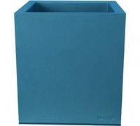 Vaso Rettangolare Riviera Granit 60x30 cm Blu Plastica PP 33L