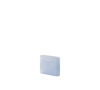 Vaso Ridge H16,5 Blu Chiaro/ Vetro Satinato