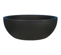 Vaso Riviera Coupe Rosso Nero Aspetto Granito Finitura Opaca 40x15 cm 12 L