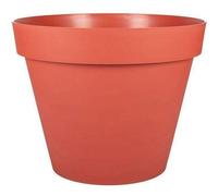 Vaso Rondo EDA Toscane 10 L Ø 29,5 cm Vernice Arancione