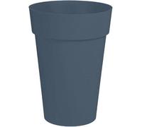 Vaso Rondo EDA Toscane Ø46 cm 67L H65 cm Blu Jean Polipropilene Opaco