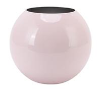 Vaso rotondo, 14x12x8,2 cm/5.5x4.7x3.2in stile nordico vaso moderno vaso inossidabile in acciaio inossidabile portafiori decorazioni ornamenti per il soggiorno (Rosa)