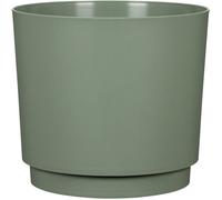 Vaso rotondo - GARDEN ID - Plano - 25 - 7 L - H 22 cm - Verde chiaro