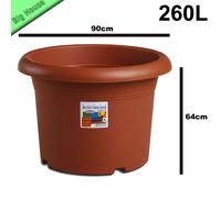 Stefanplast STF496 Vaso Mediterraneo, Terracotta, 90 cm