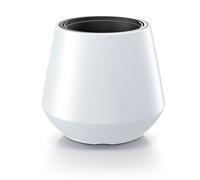 Vaso rotondo Heos moderno liscio fioriera in plastica