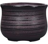 Vaso rotondo in ceramica per piante d'appartamento, idee creative per piante grasse verdi, piante da tavola, vasi per piante grasse, cactus, fioriere, artigianato, decorazione della casa con piattino