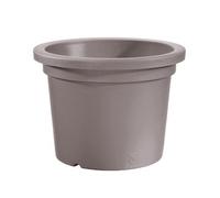Vaso rotondo in resina "Cilindro" 40 cm.