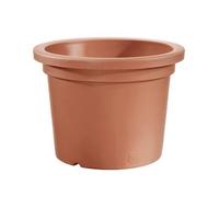 Vaso rotondo in resina "Cilindro" 50 cm.