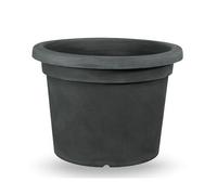 Vaso rotondo in resina "Cilindro" 50 cm.