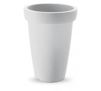 Vaso rotondo in resina "Swing" h. 40 cm.