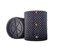 Vaso rotondo nero antispiralizzazione antiristagno acqua Air-Vase piante alberi