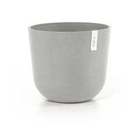 VASO ROTONDO OSLO GRIGIO CHIARO D 35XH30CM ECOPOTS