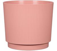 Vaso rotondo per piante - GARDEN ID - Lino - 25 - 7 L - H 22 cm - Rosa