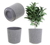 KADAX Vaso rotondo per piante, 30 cm, grigio
