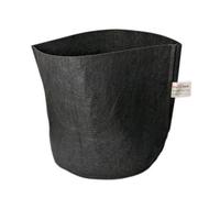 Vaso rotondo tessuto nero riutilizzabile 5 vasi coltivazione piante frutta fiori