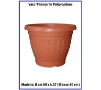 Vaso Rotondo Tondo Fioriera da Interno Esterno per Piante Fiori Balcone Giardino