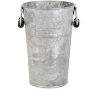 Vaso rustico in zinco da 21 cm