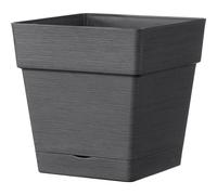 Vaso Save quadro in plastica antracite 17 cm Antracite