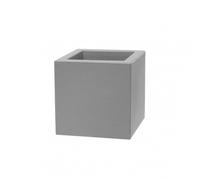 Vaso Schio Cubo 50 cm Smoke