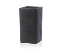 Vaso Schio Cubo Alto 80 cm Antracite