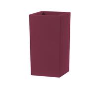 Vaso Schio Cubo Alto 80 cm Burgundy