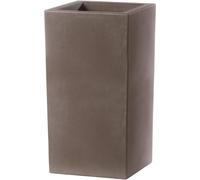 Vaso Schio Cubo Alto 80 cm Cappuccino