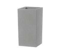 Vaso Schio Cubo Alto 80 cm Smoke