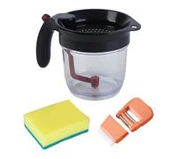 Vaso separatore di grasso - accessorio culinario che conserva i nutrienti, filtro alimentare e separatore di olio, ideale per dieta dimagrante, pasto post-gravidanza, regalo casa compleanno festa