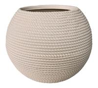 Vaso Sfera Bali cm.55x43 Effetto Corda