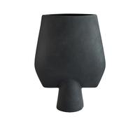 Vaso Sfera Quadrato Hexa Nero